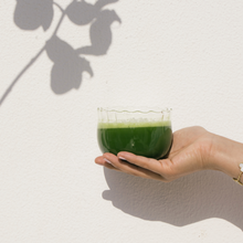 Load image into Gallery viewer, Flower Glass Matcha Bowl
